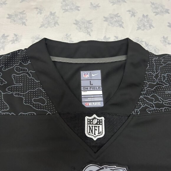 NFL Peyton Manning Reflective Black Nike #18 Jersey - Picture 4 of 6